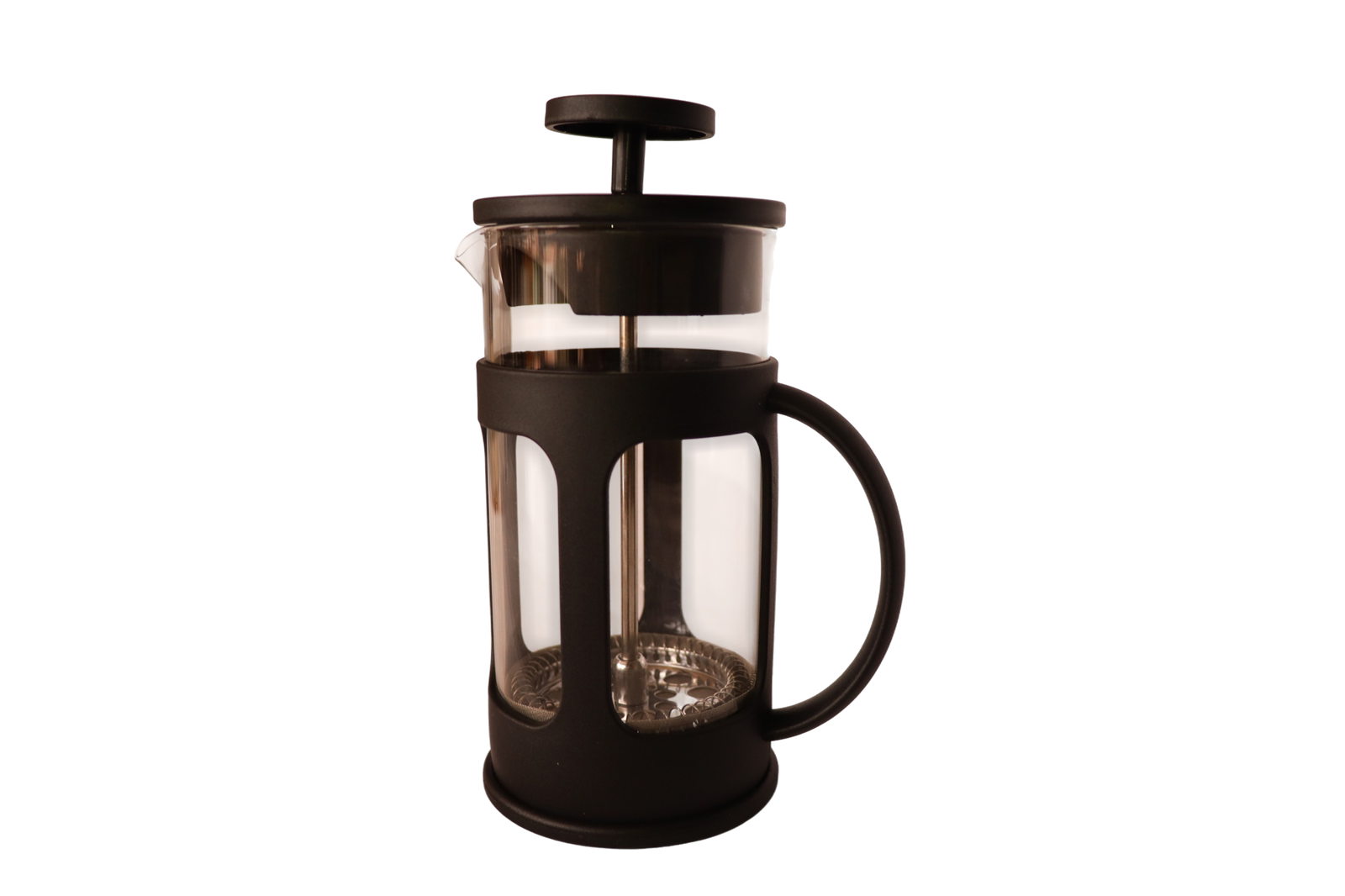 Prensa Francesa Cafe Cafetera Vidrio 350ml Filtro Acero Inox